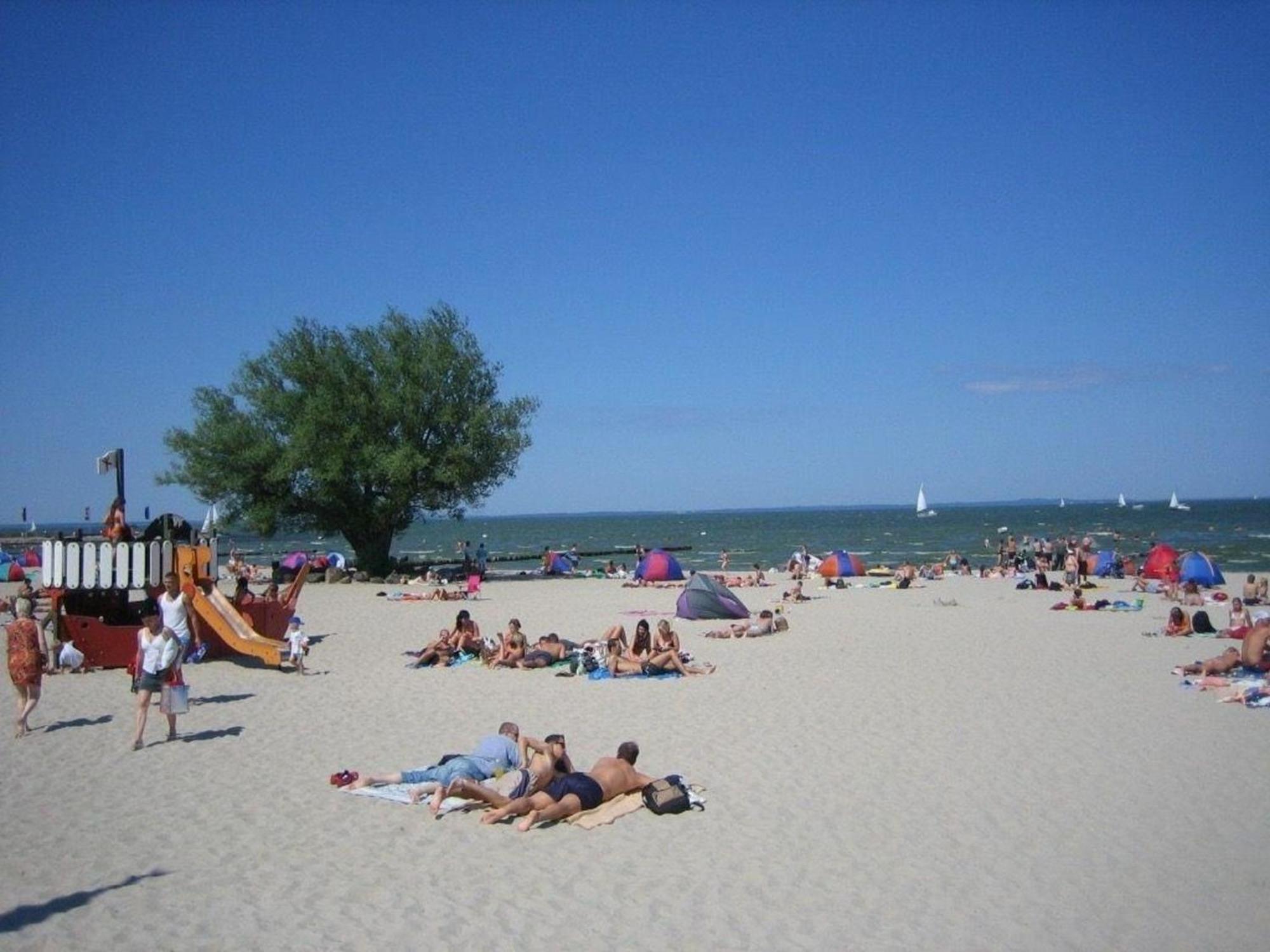 Wohnung An Der Ostsee Mit Blick Auf Den Yachthafen Ueckermünde Exterior foto