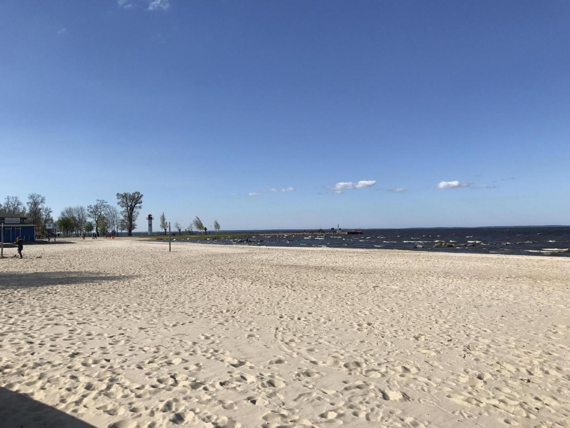 Wohnung An Der Ostsee Mit Blick Auf Den Yachthafen Ueckermünde Exterior foto